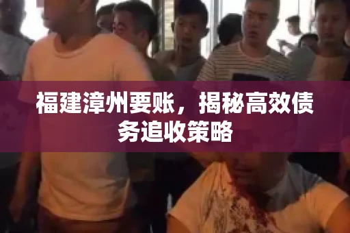 福建漳州要账，揭秘高效债务追收策略