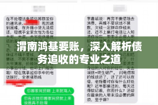渭南鸿基要账，深入解析债务追收的专业之道