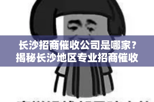长沙招商催收公司是哪家？揭秘长沙地区专业招商催收机构