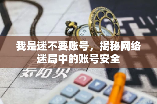 我是迷不要账号，揭秘网络迷局中的账号安全