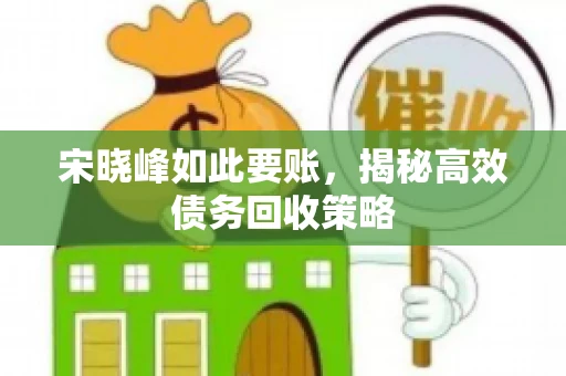宋晓峰如此要账，揭秘高效债务回收策略