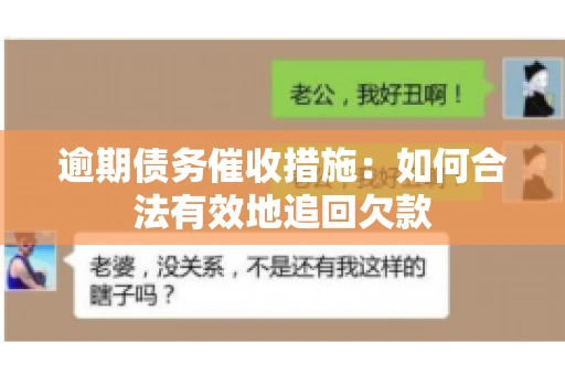 逾期债务催收措施：如何合法有效地追回欠款