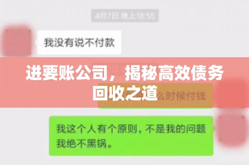 进要账公司,揭秘高效债务回收之道 进要账公司,揭秘高效债务回收之道